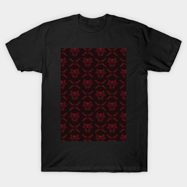 Skull Pattern (vector) T-Shirt by luisapizza